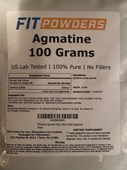 Agmatine Sulfate Powder 4 PACK – 100 Grams BRAND NEW With Dosage Scoop