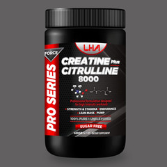 LHA Unflavored Creatine Citrulline – 400g Workout Support Formula