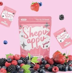 2-Pack You Glow Babe SHAPE UP SHEPU APPU Juice Powder Mix 10 Sachets x 15g Each