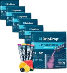 DripDrop Hydration Bold Variety Pack Electrolyte Drink Mix Single Serve 32 Stick