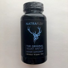 NATRAFLEX Velvet Antler 250mg 90 Caps Joints Strength Endurance￼ Recovery Energy