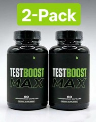 Sculpt Nation Test Musc Max – 2-Pack | Testosterone Support for Men, Build Boost
