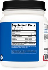 Nutricost BCAA Powder (Strawberry Kiwi) 90 Servings – Gluten Free and Non-GMO