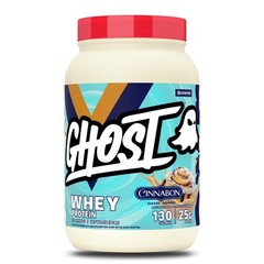 GHOST Whey Protein Powder, Cinnabon 2LB, 25G of Protein Cinnamon Roll Flavo…