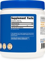 Nutricost L-Carnitine Tartrate Powder (250 Grams) – 1 Gram per Serving