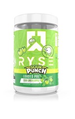 Ryse Sour Punch Loaded PRE Sour Green Apple 30 Serving EXP 10/26