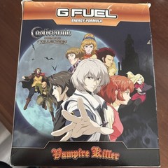 G Fuel Castlevania Dominus Vampire Killer Collector’s Box Rare US Seller.