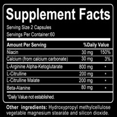 Capsules for Men—Supports Muscle Growth and Improves Performance—30 To 120