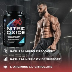 Nitric Oxide Booster 3X Strength L-Arginine Citrulline Alanine Caps