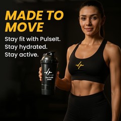 PulseITHydraFlow Protein Shaker 500ml � BPA-Free