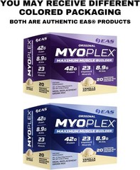 EAS Original Myoplex High Protein Meal Replacement 20 Individual Packs 6 Flavors