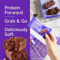 Quest Nutrition Bake Shop Chocolate Brownies 10G Protein 2G Net Carbs 1G Sugar