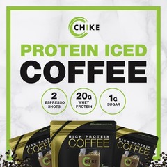 Chike Chocolate Caramel High Protein Iced Coffee 20 G Protein 2 Shots Espresso