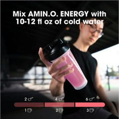Optimum Nutrition Amino Energy Hydration + Focus Powder, Strawberry Burst