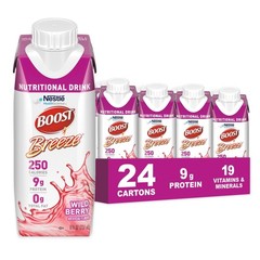 Boost Breeze Clear – 250 – 19 – 9 G Vitamin A – – 8 Fl Oz