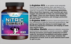 2 Bottle Nitric Oxide Complex 4000mg L-Arginine AAKG Muscle Pump Growth Pills