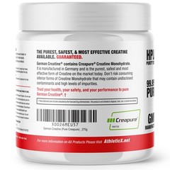 Micronized Creatine Monohydrate Powder 99.99% Pure for Muscle Growth 270g