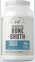 Herbage Farmstead Grassfed Bone Broth Protein Powder 2.2 lb 35.2 oz New Sealed