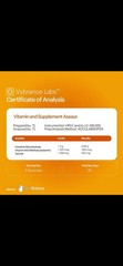 Vybrance Labs Creatine Gummies Sugar-Free Vegan Green Apple Citrus Mango