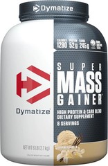 Dymatize Super Mass Gainer Protein Powder 52g Protein 1280 Calories 6 Pound