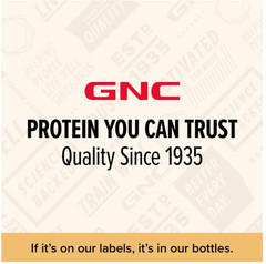 GNC Live Well Whey Protein Powder Creamy Vanilla 25g 16 Servings
