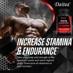 Fat Burner Male Enhancement Stamina Performance Weight Loss Slow Metabolism US