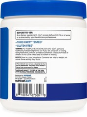 Essential Amino Acids EAA Powder 30 Servings – Blue Raspberry, Non-GMO, Gluten F