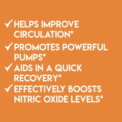 Monster Test Nitric Oxide Supplement Booster, Circulation, Recovery, Energy 6 PK