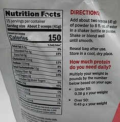 Melaleuca Proflex Protein Shake 21.69 oz Vanilla Bean 20g Protein 02/28 Exp.