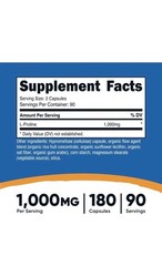 Nutricost L-Proline 1000mg, 180 Capsules (90 Servings) OPEN BOTTLE Depression re