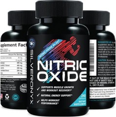Nitric Oxide Booster 3X Strength L-Arginine Citrulline Alanine Caps