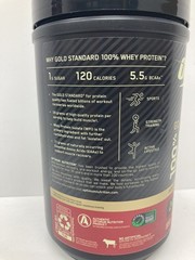 On Whey Protein 24g Protein Vanilla Ice Cream 10.9 Oz EXP 1/27+