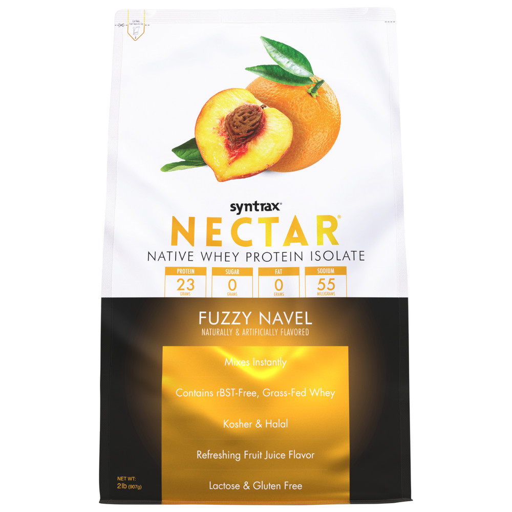 Syntrax Nectar 2lb Protein Powder – Fuzzy Navel