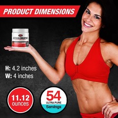 German Creatine (Pure Creapure, The Purest Creatine Monohydrate Available – 2…