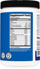 Nutricost Pre-X, Xtreme Pre-Workout Powder Complex, Blue Raspberry, 30 Servings