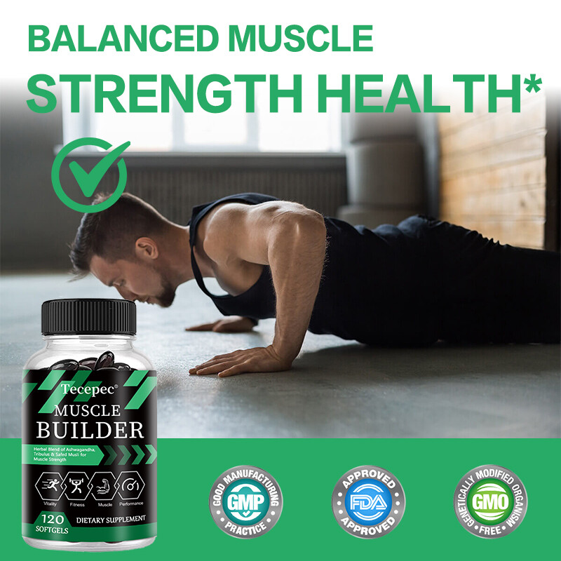 Muscle Builder With Tribulus Ashwagandha Muscle Strength Performance Endurance