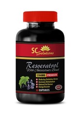 energy supplements – PURE RESVERATROL 1200MG – antioxidant superfood – 1 Bottle