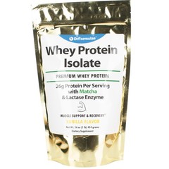 DrFormulas Lactose Free Whey Protein Isolate Powder with 1 Pound (Pack of 1)