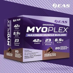 EAS Original Myoplex High Protein Meal Replacement 20 Individual Packs 6 Flavors