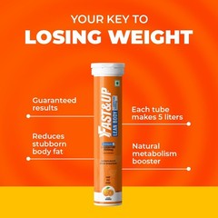 Fast&Up L Carnitine 2000mg Effervescent Orange 20 Tabs