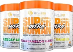 Alpha Lion Superhuman Intra BCAA EAA Electrolyte Blend 42 Scoops 3 Flavors New