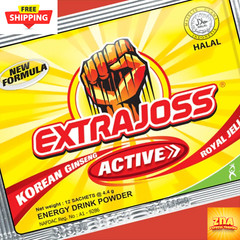 EXTRA JOSS – SUGAR FREE Sports Suppliment Energy & Hydration Free Ship – 10 Boxs