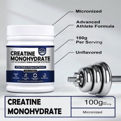 Creatine Monohydrate Powder Pure Creatine Micronized Powder, Unflavored Creatine