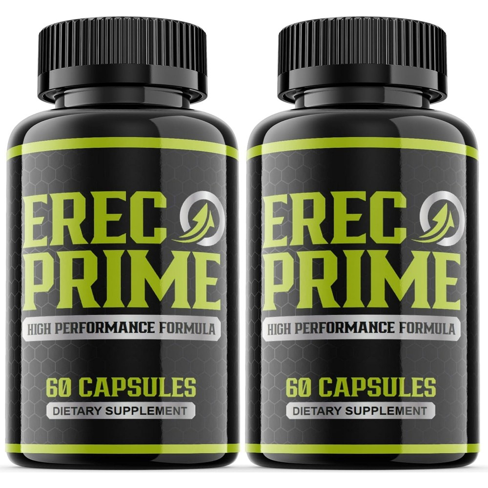 (2 Pack) Erec Prime Formula for Male Virility, Male Performance (120 Capsules))