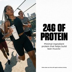 Grass Fed Whey Protein Powder 24g Protein Vanilla Bean Natural No Artificial