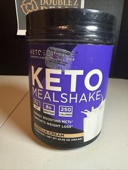 Keto Science Ketogenic Meal Replacement Shake Vanilla 18.8 Oz 14 Servings