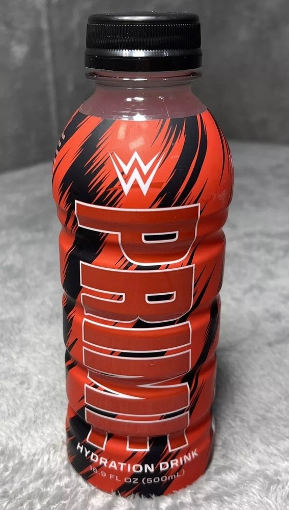 *NEW* WWE Red PRIME Hydration Drink SPECIAL EDITION USA *IN HAND NOW* Wrestling
