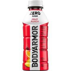 BODYARMOR Zero Sugar Fruit Punch Electrolyte Sports Drink, 16 fl oz Bottle