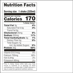 Quest Nutrition Vanilla Protein Shake 30g Protein, 3g Net Carbs, Gluten-Free, 12