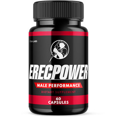 Erecpower for Men, Erec Power Advanced Formula Male Support Pills (60 Capsules)